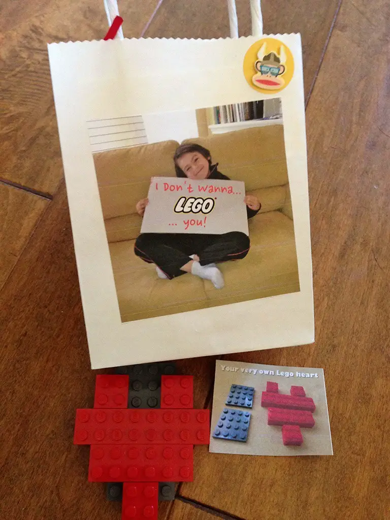 Lego valentine