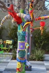 dallas yarn bomb