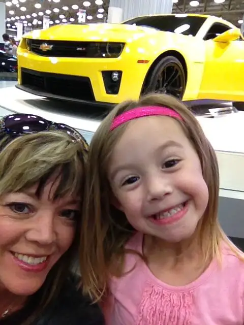 Dallas Auto Show for girls