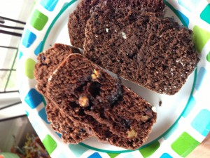 How to make chocolate ice cream bread