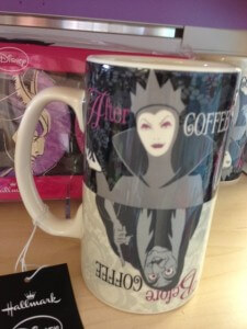 disney mug with snow white evil queen