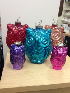 beautiful owl ornaments