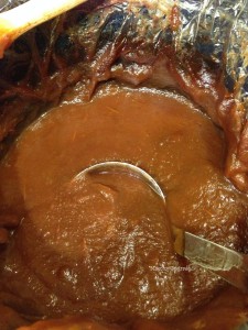 slow cooking apple butter