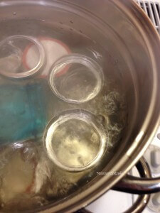 sterilizing jars