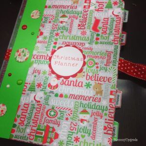 christmas planner from craft exchange
