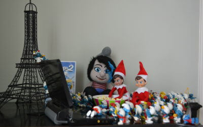 Elf on Shelf and Smurf Party – Hat Bonding