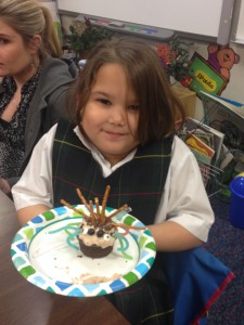 spider cupcakes as school snack dairy free