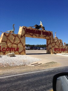 Visiting Dinosaur World in Glen Rose