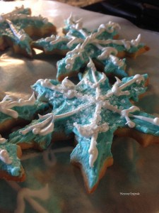 snowflake cookies