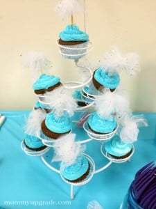 cupcake tree for frozen party
