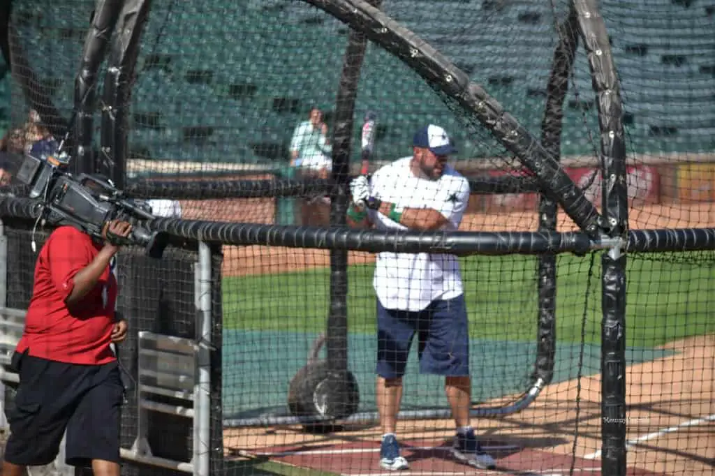 doug free in the reliant home run derby