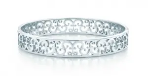 Tiffany scroll bangle