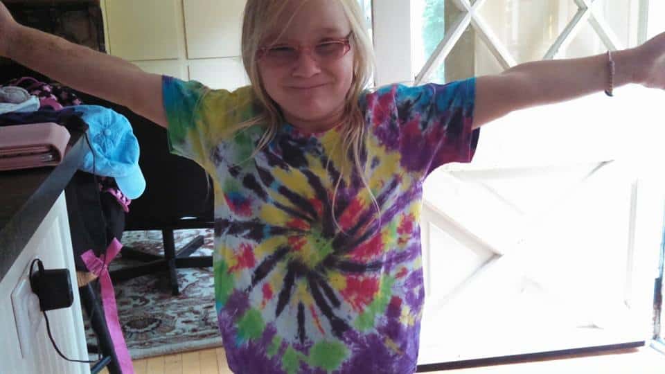 craft exchange tie dye shirt