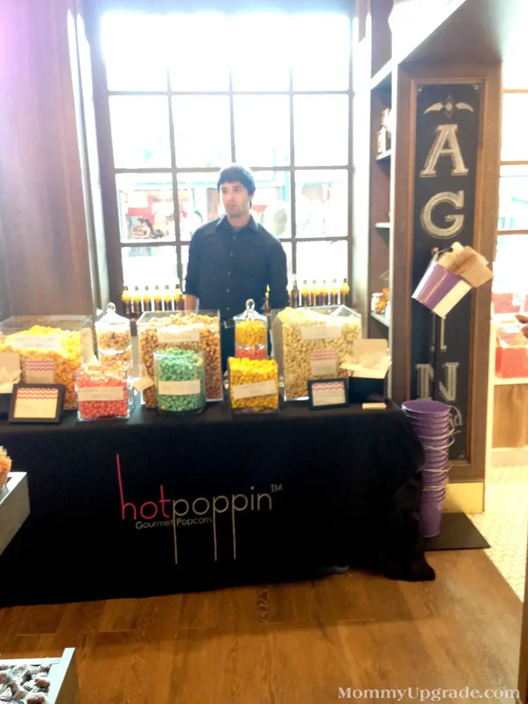 flavored popcorn at lolli and pops opening frisco
