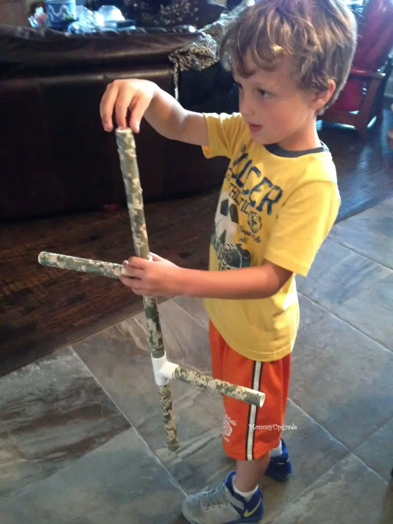 marshmallow gun from the kids craft exchange