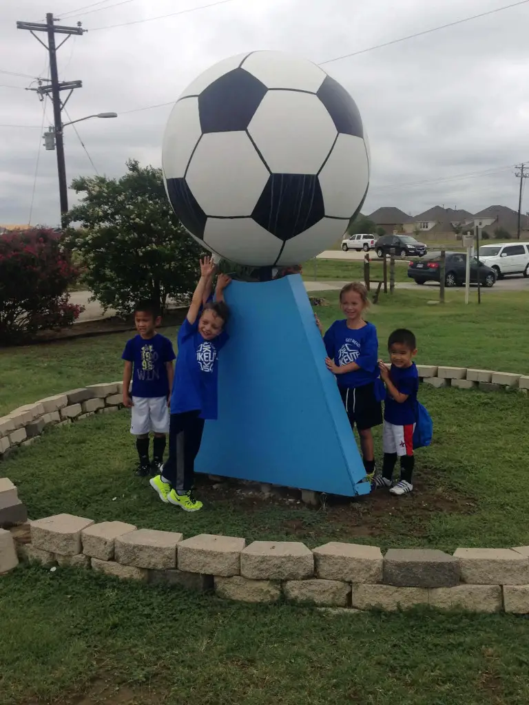 Football statue