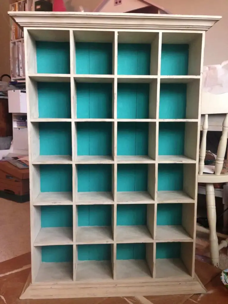 finished annie sloan display case finished annie sloan display case