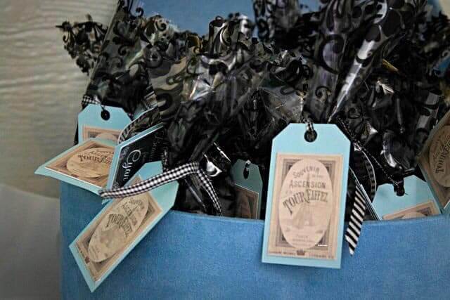 Gift bag tags