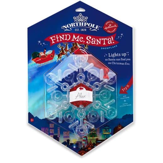 Find me Santa snowflake package Find me Santa snowflake package