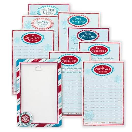 Northpole magic mail stationary