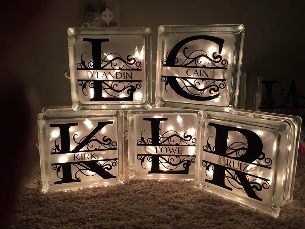 monogram glass blocks 1024px glass block crafts