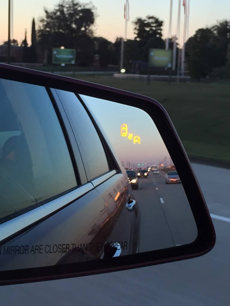 blind spot warning gmc acadia denali