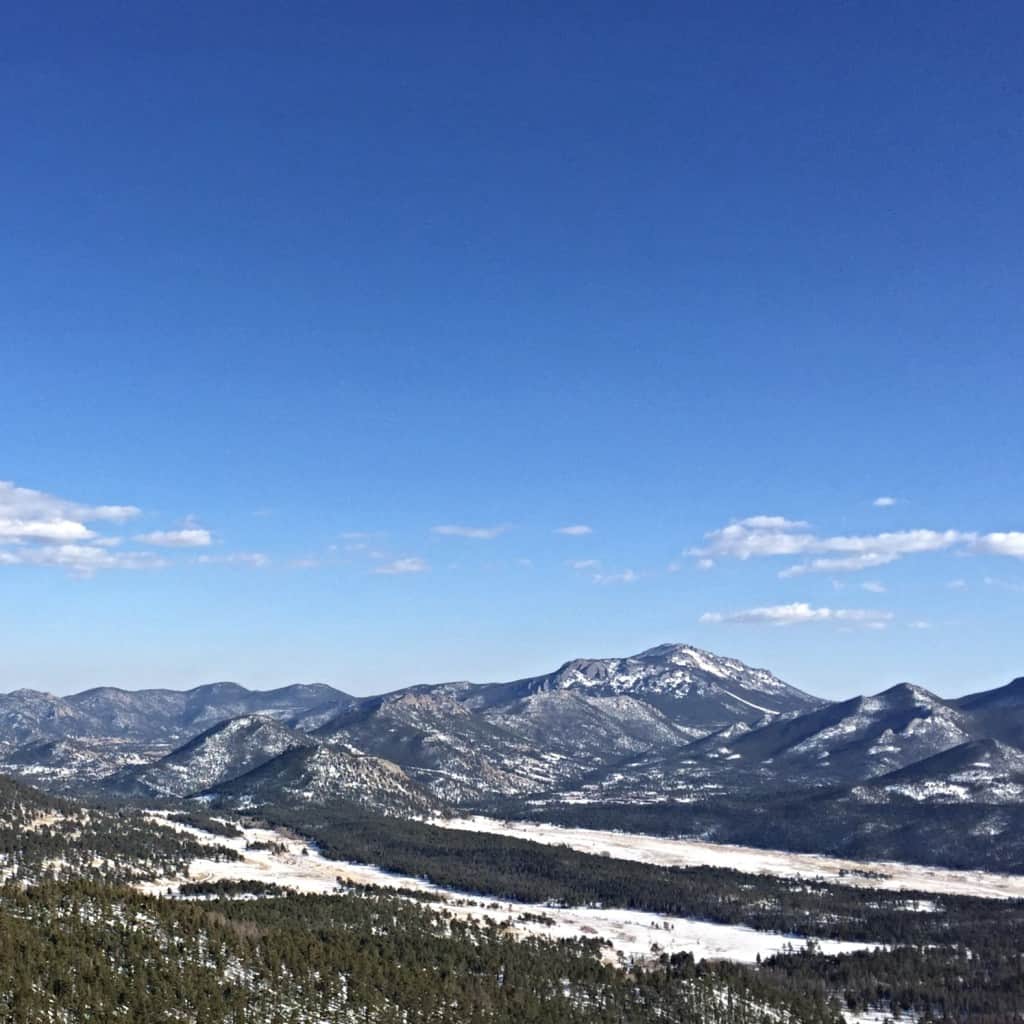 rocky mountains in estes park