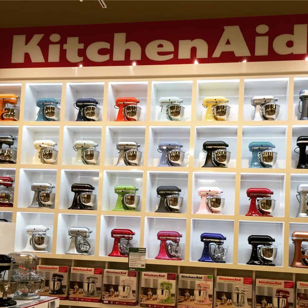 kitchen aid mixers at nebraska furniture mart