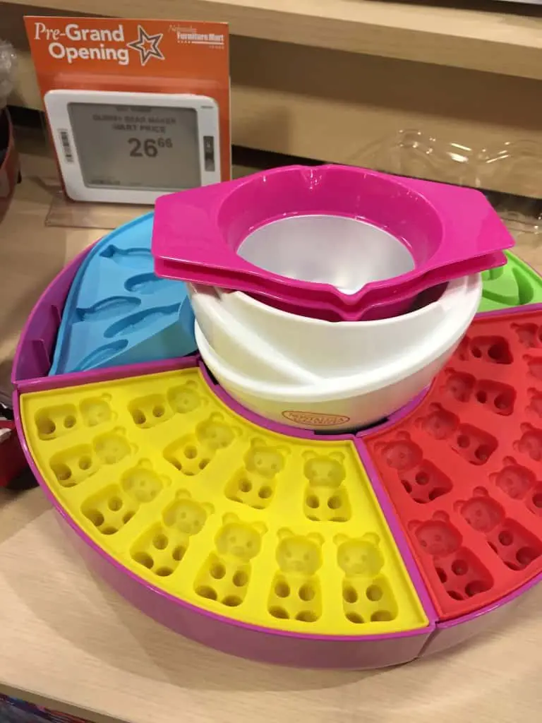gummy bear maker at nebraska furniture mart