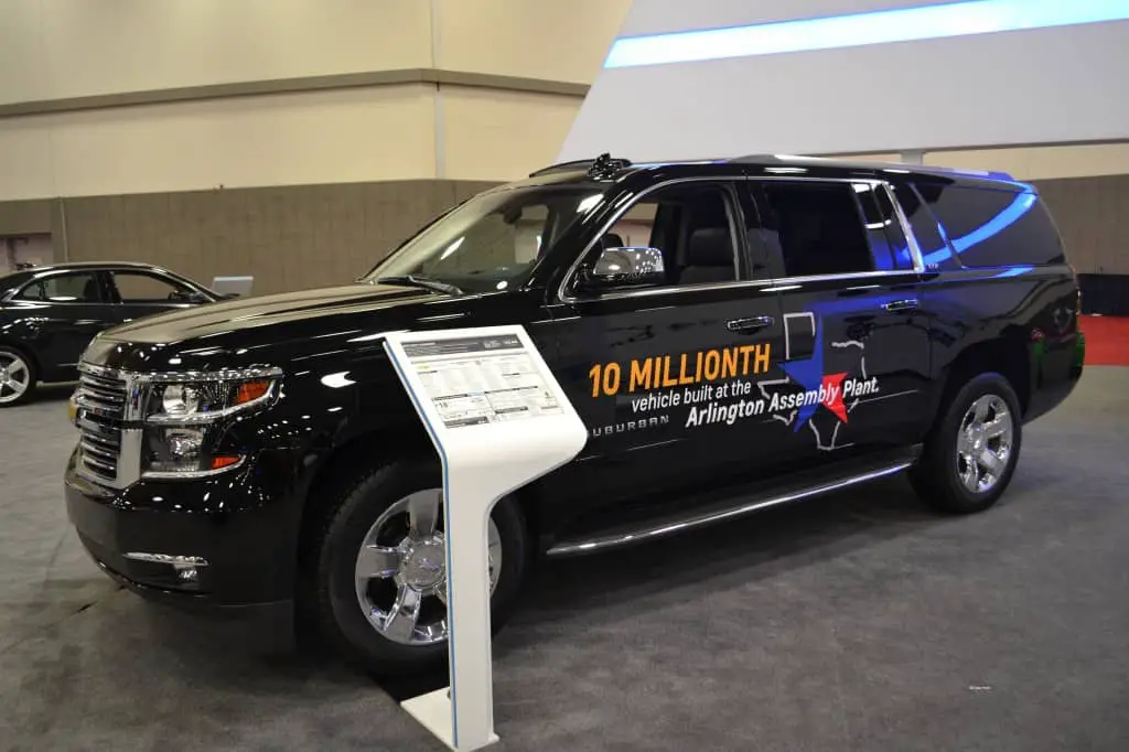 10 millionth vehicle from GM Arlington
