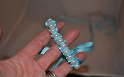 DIY Ribbon and Pearl Bracelets & Necklaces