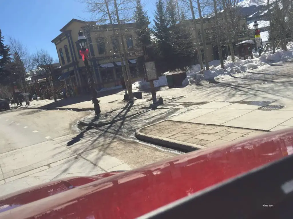arriving in breckenridge