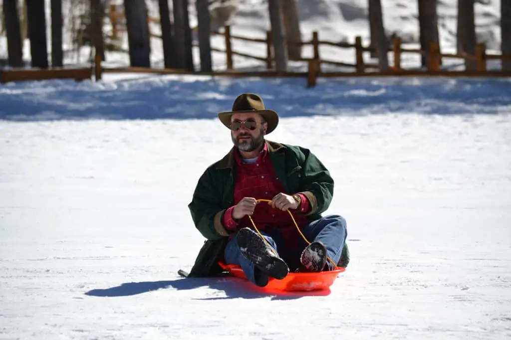 big daddy sledding