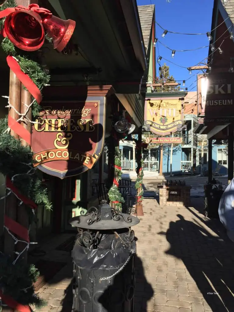 breckenridge wine and cheese and chocolate