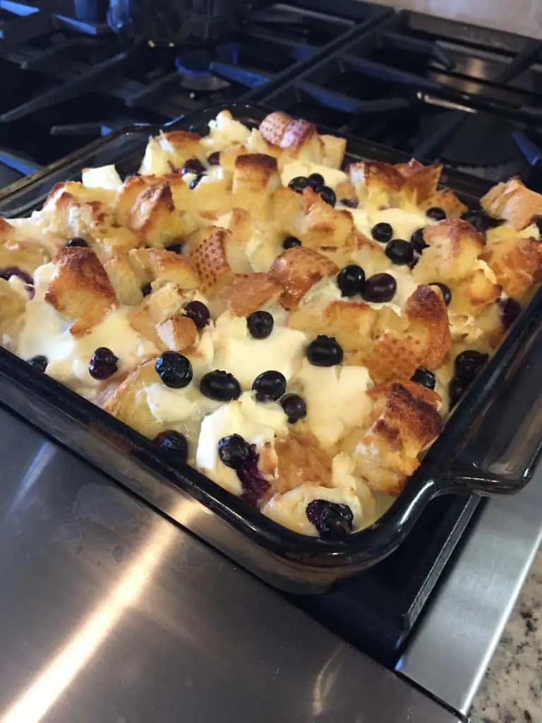 blueberry french toast bake