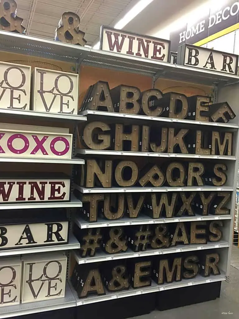 Shelf full of letters