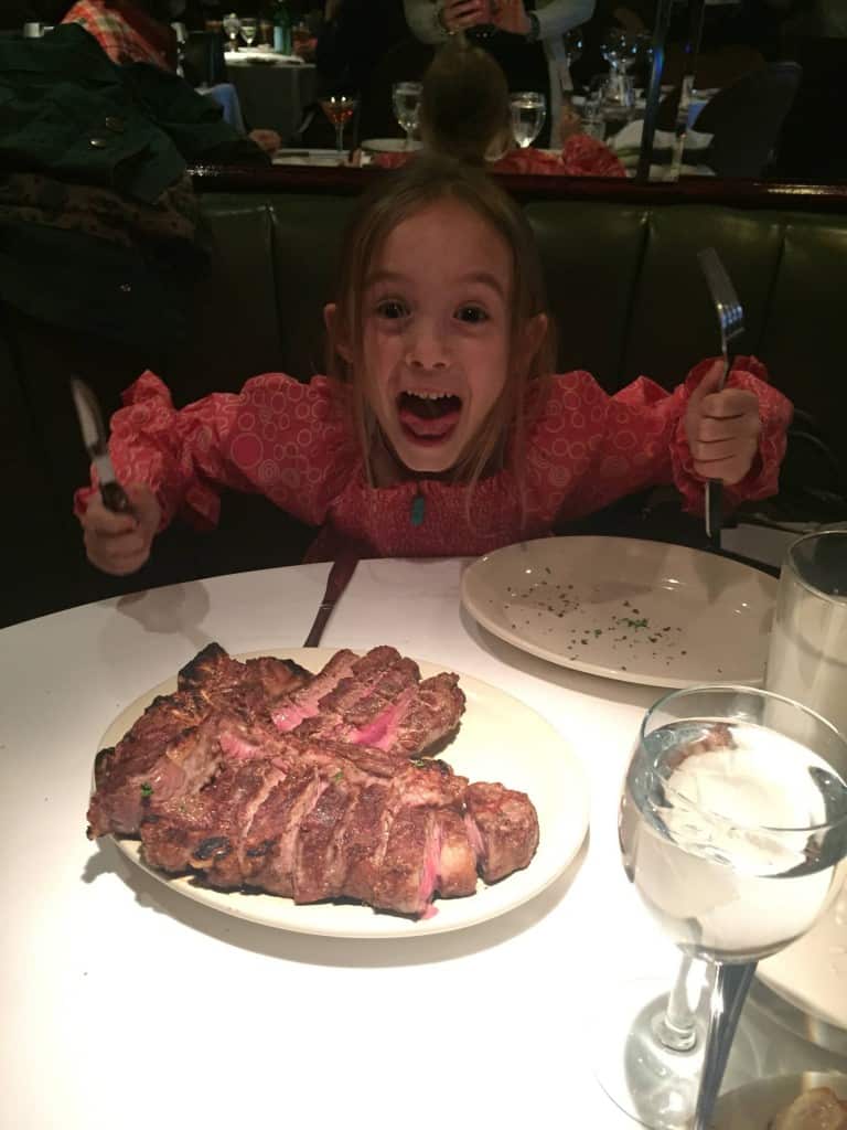 steak at the bull ring