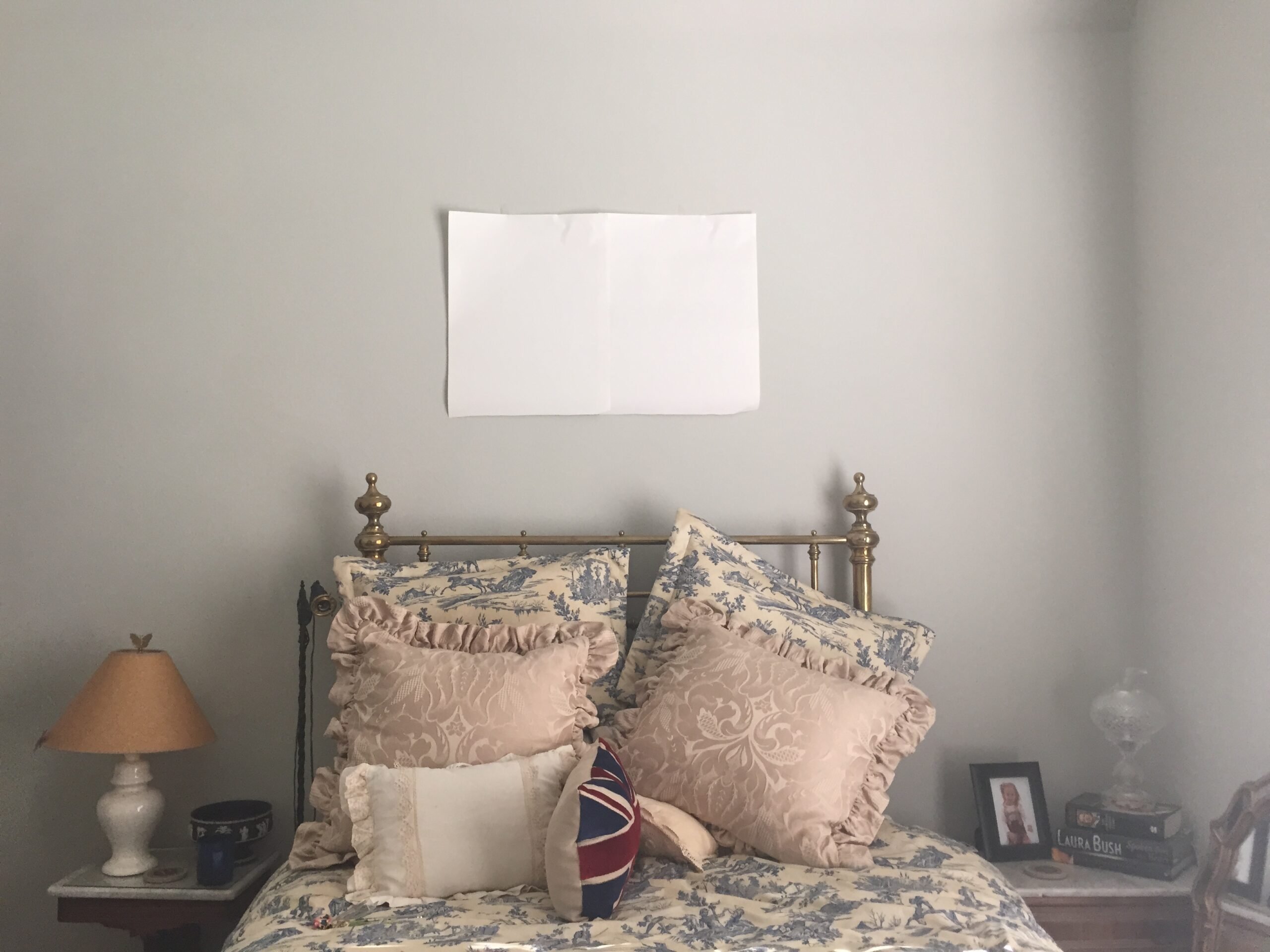template template for hanging picture