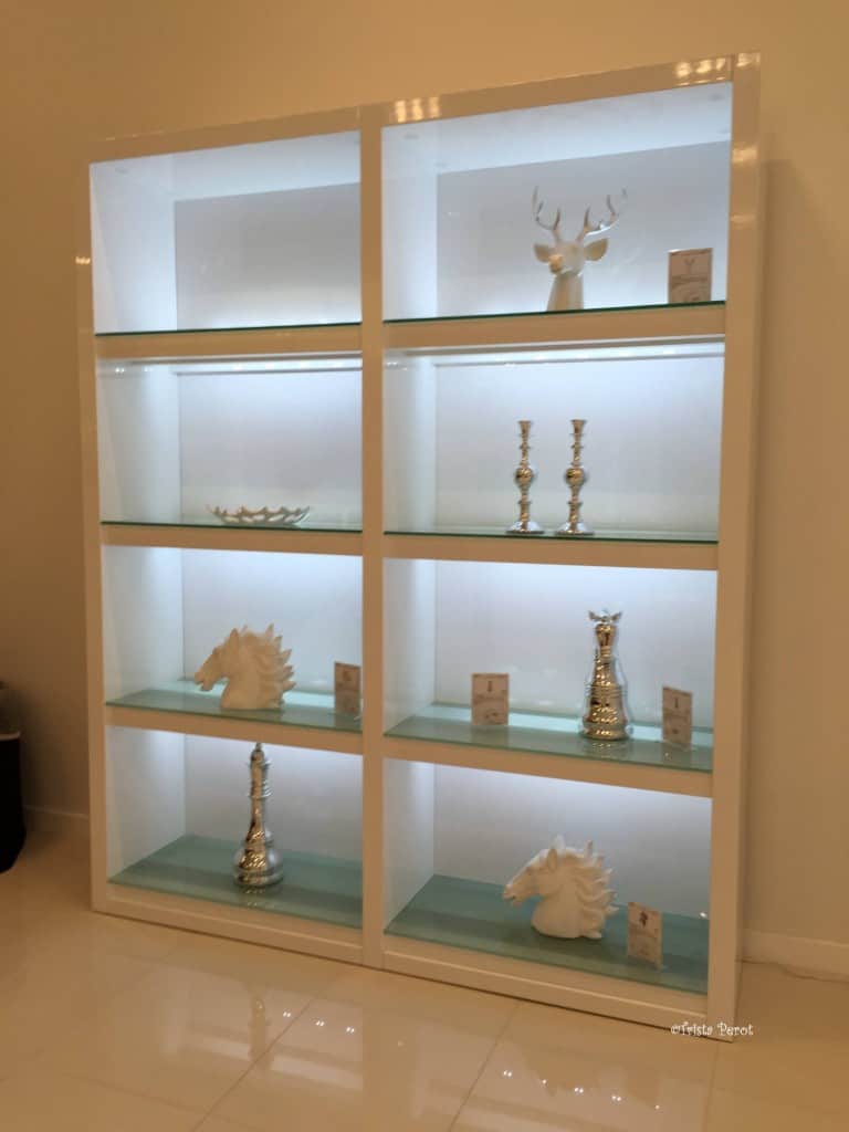 accessories display at the modani dallas grand opening