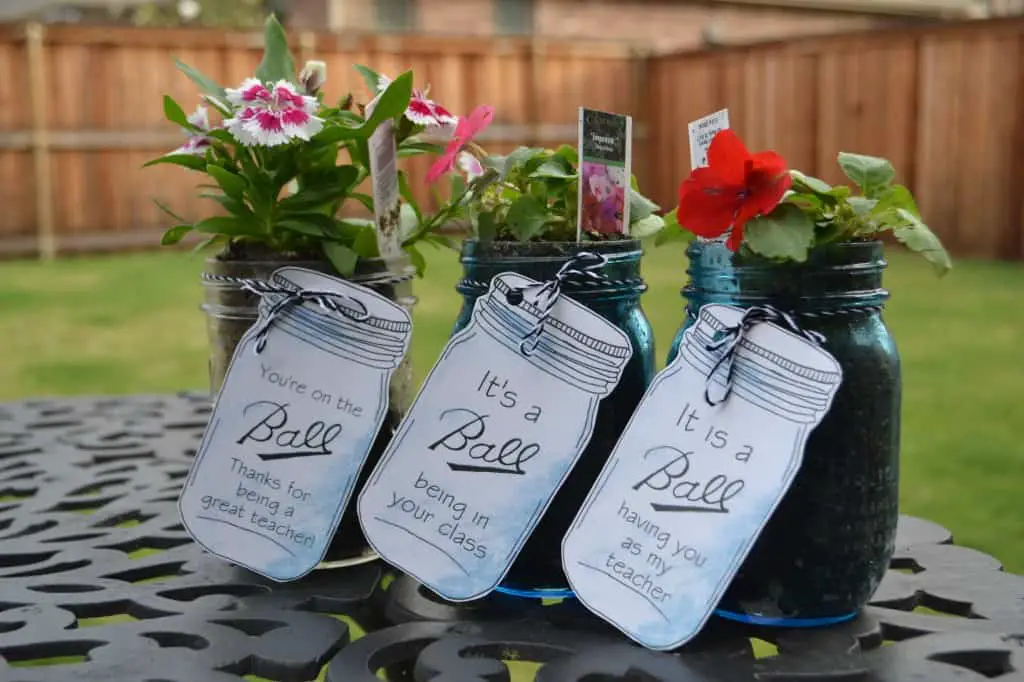 ball jar flower gift for teacher appreciation day ball jar flower gift for teacher appreciation day