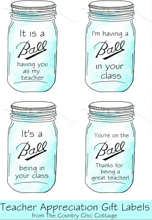 ball jar free printables for teacher appreciation day