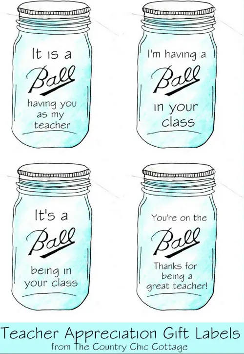 ball jar free printables for teacher appreciation day ball jar free printables for teacher appreciation day