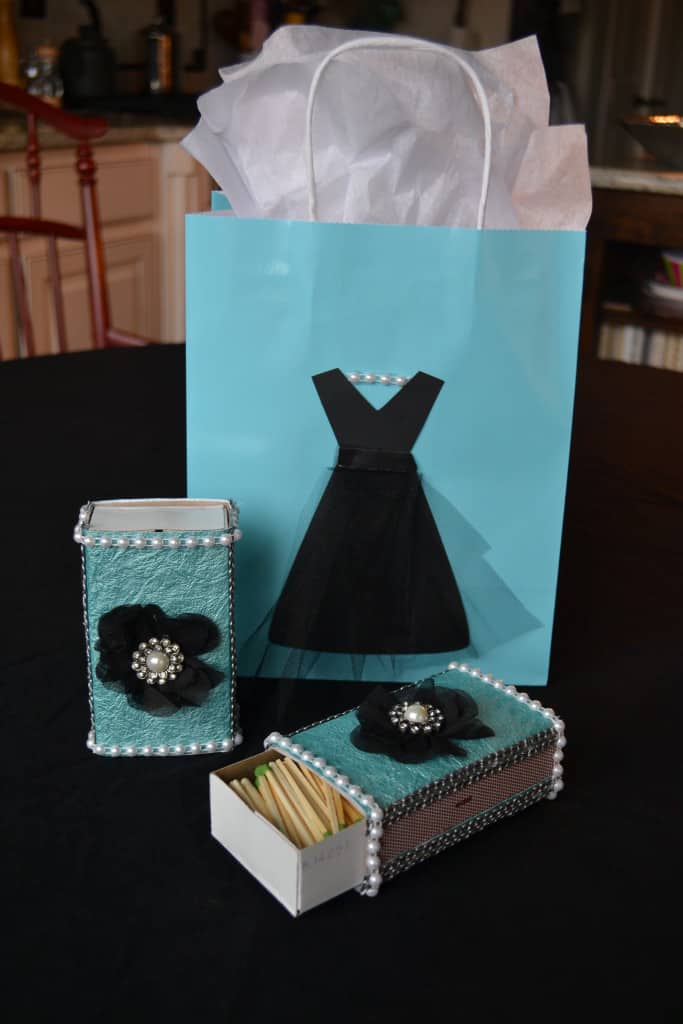 breakfast at tiffany's themed gift