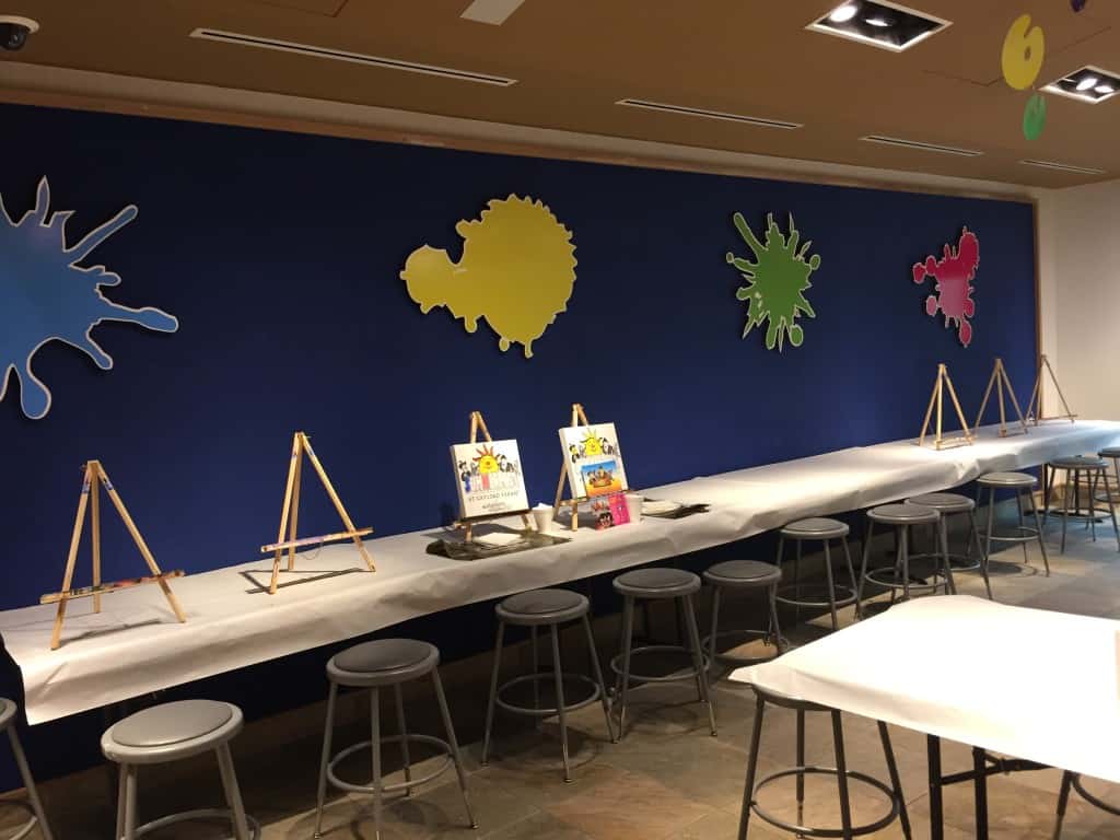 art studio at gaylord texan