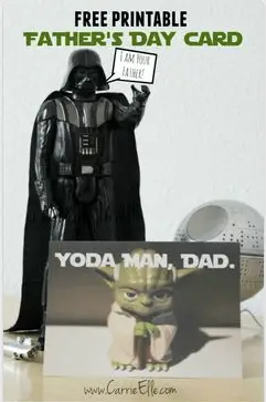 star wars free printable for fathers day