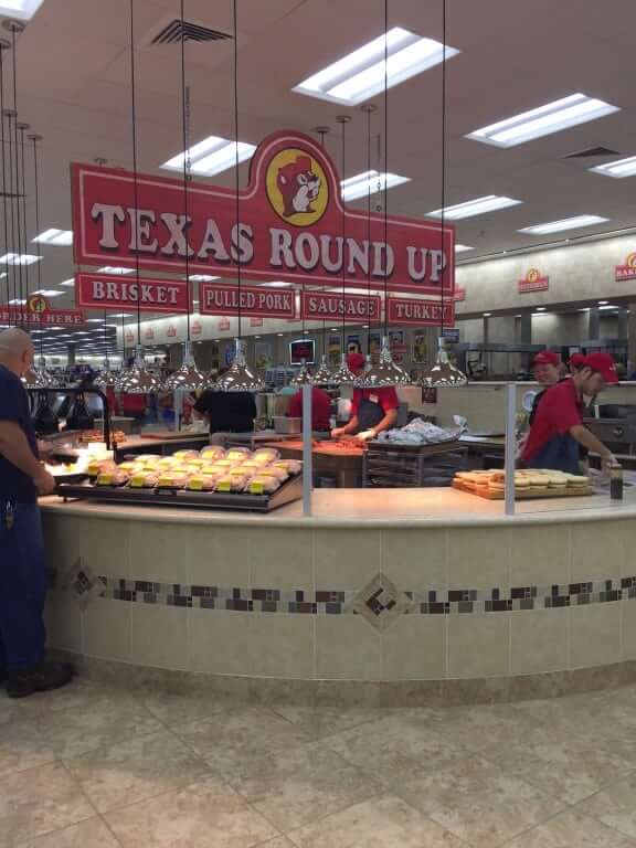 Buc-ee's Terrell Meat station