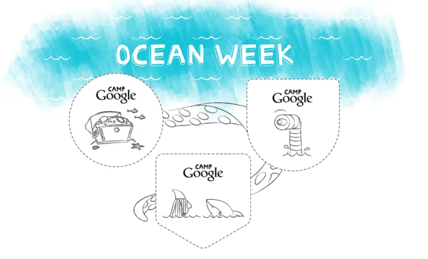 camp google ocean week