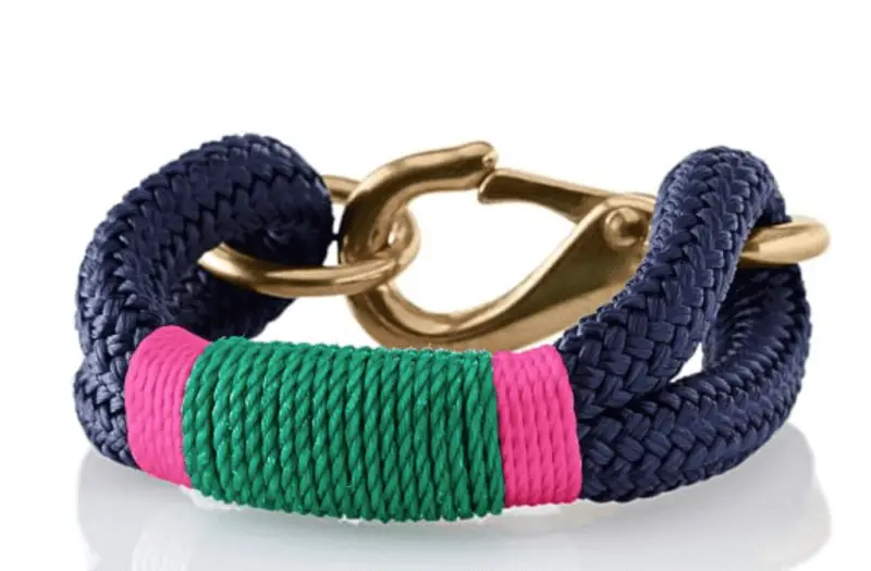 multi color nautical bracelet