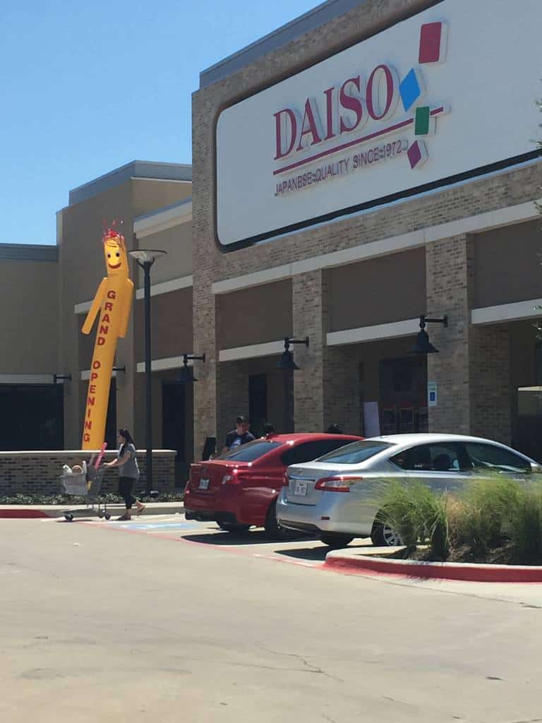 DAISO grand opening in Texas