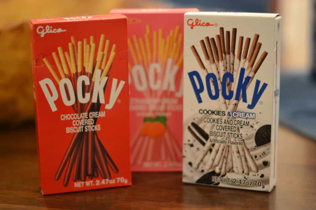 POCKY sticks from DAISO